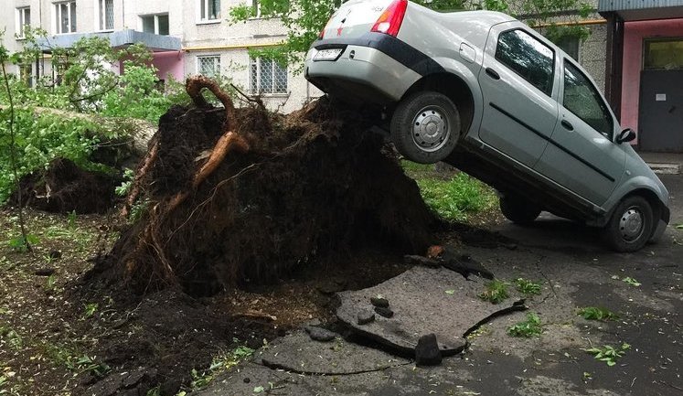 Ураган у Москві: розтрощені дерева, зірвані дахи - загинули 6 осіб. ФОТОрепортаж