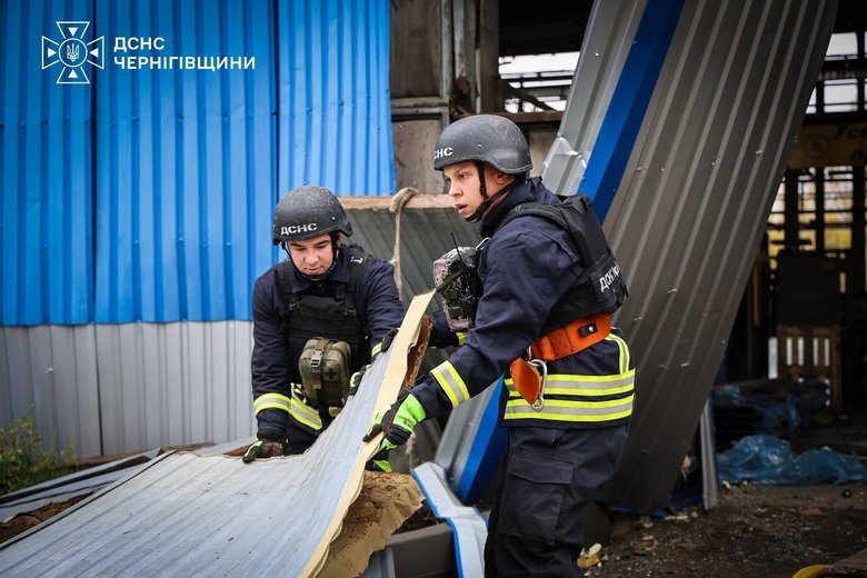 Russian attack on Chernihiv