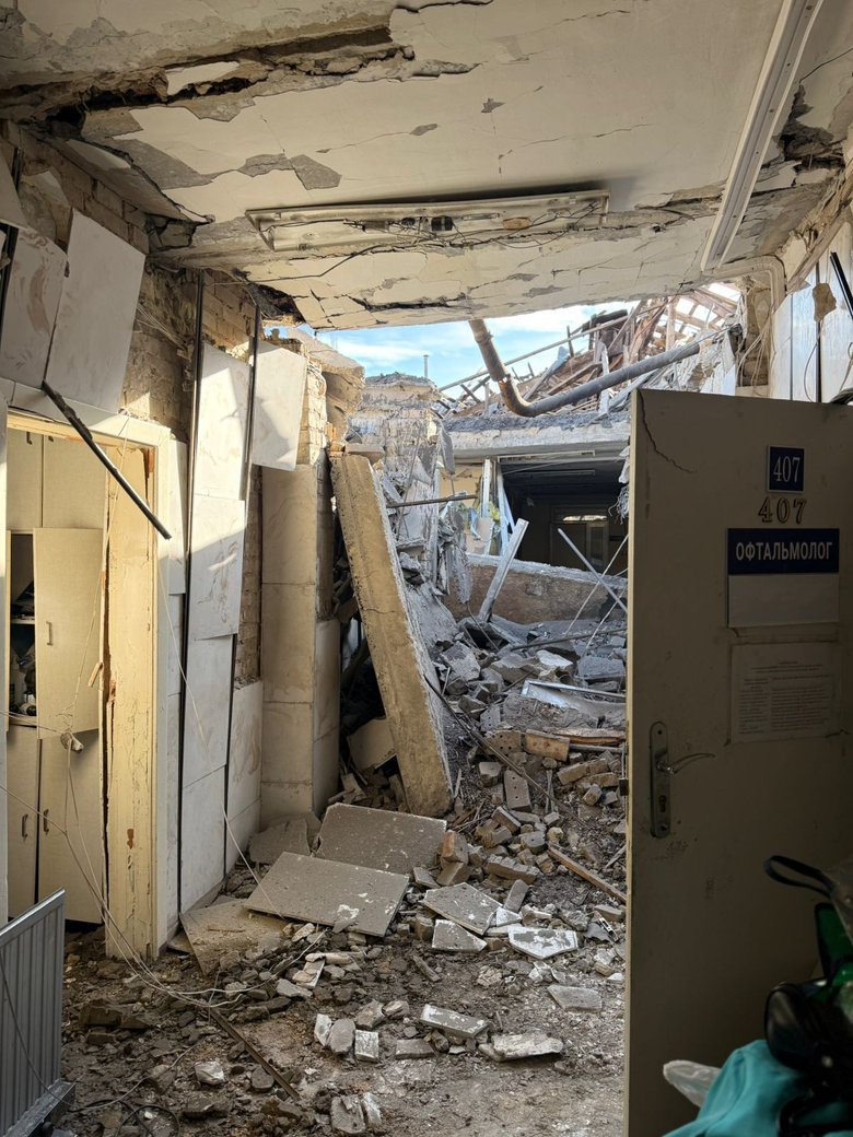 Повреждены учреждения здравоохранения в Киеве 14 ноября