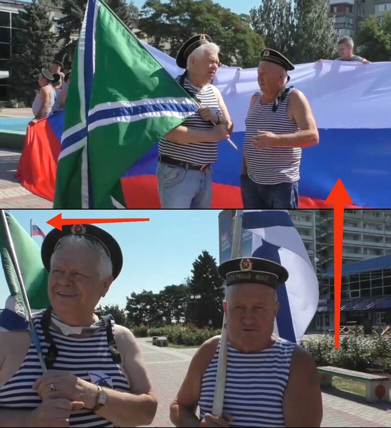 Всё нутро вылезло во время оккупации: идентифицированы предатели, которые на Запорожье праздновали вместе с россиянами день ВМФ РФ 01