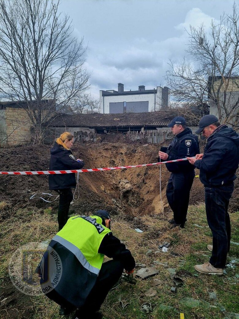 Наслідки обстрілу Києва