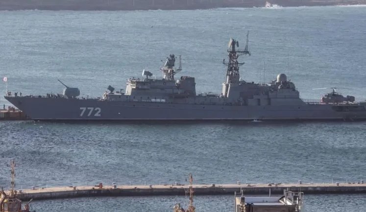 Russian frigate opens artillery fire in drill off British coast, monitored by NATO fleet