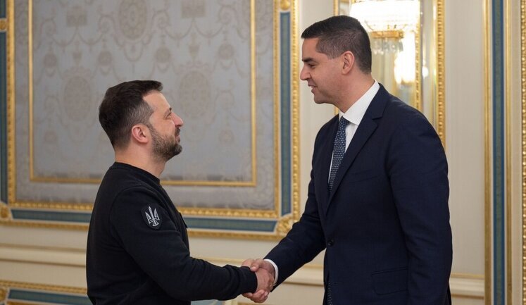 Zelenskyy discusses deportation of Ukrainian children by Russia with OSCE Chairperson-in-Office Borg. PHOTOS