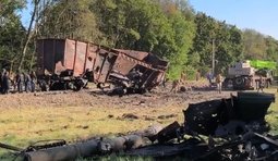 Пошкодження залізничної інфраструктури на Київщині
