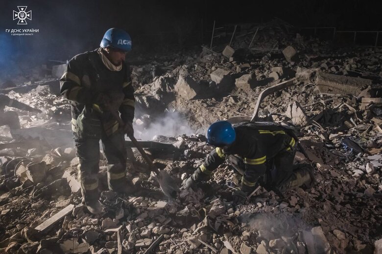 In Pokrovsk district of Donetsk region, body of dead child was removed from rubble. Rescue operations are ongoing, - SES 02