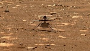 Вертолет NASA совершил первый полет на Марсе. ВИДЕО