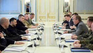 Зеленський провів зустріч із міністром оборони Німеччини