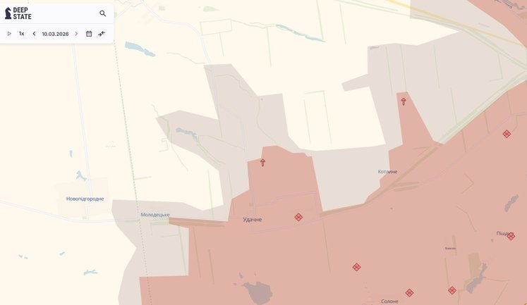 Ворог просунувся на Сумщині та Донеччині, - DeepState. МАПИ