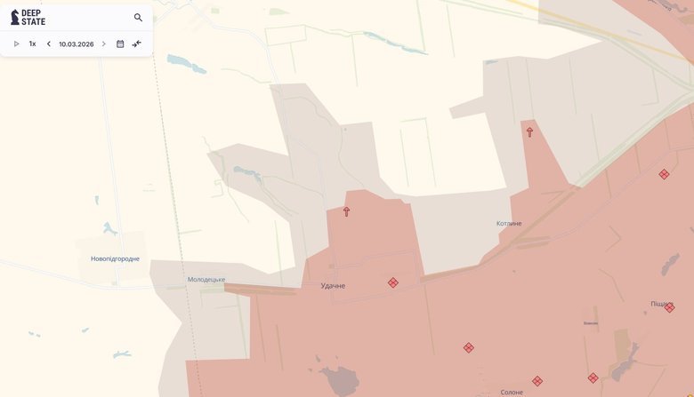 Просування ворога на Сумщині і Донеччині
