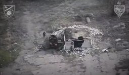 Бійці 66 бригади уразили місце скупчення окупантів на Лиманському напрямку