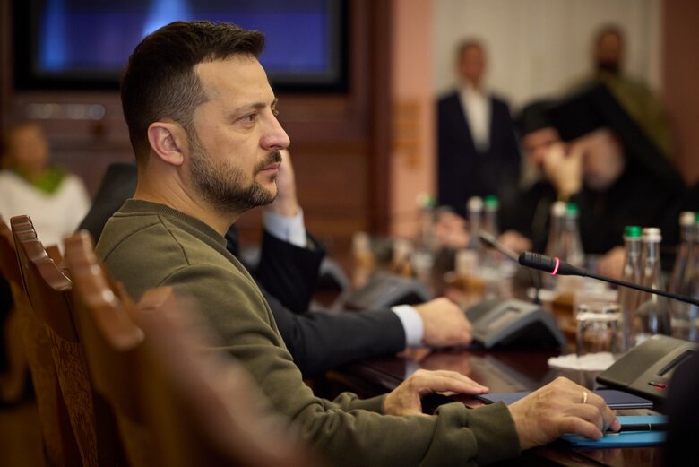 Зеленський зустрівся із представниками ПЦУ та УГКЦ