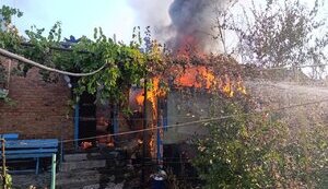 Russians attacked Dnipropetrovsk region with artillery and UAVs, damaging houses and enterprise. PHOTOS