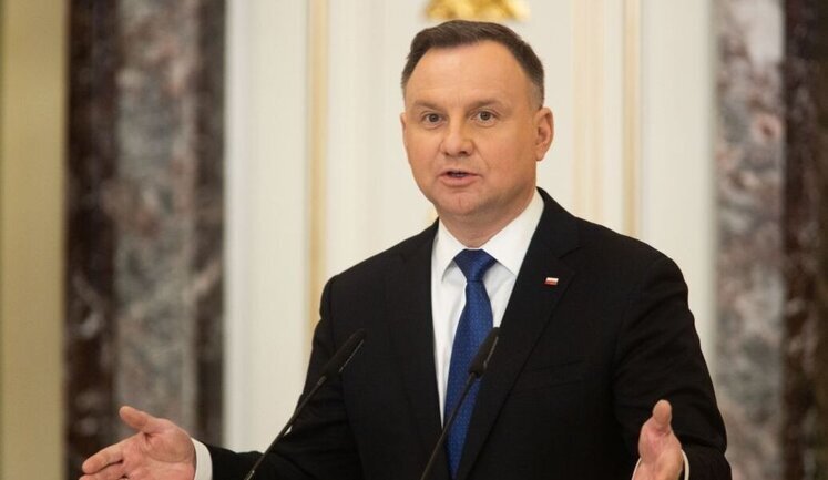 Дуда розмовляв з фейковим Макроном після вибуху ракети у Пшеводуві