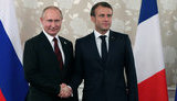 путин,макрон