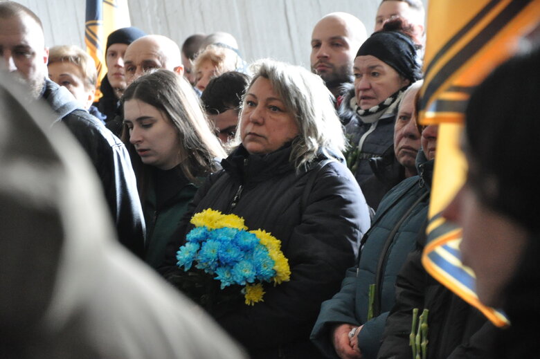 В Киеве простились с комбатом Азова Олегом Мудраком 14