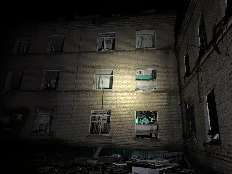 Обстріл лікарні у Селидовому
