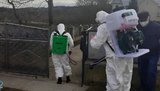 Спасатели провели дезинфекцию церкви УГКЦ на Тернопольщине, в которой служил настоятель с подтвержденным коронавирусом. ФОТО