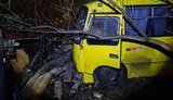 У Києві нетверезий водій маршрутки збив велосипедиста, - патрульна поліція. ФОТОрепортаж