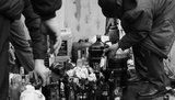 Охоплені вогнем барикади, коктейлі Молотова, катапульта і розбирання бруківки, - кадри з Євромайдану 19 лютого 2014 року. ФОТОрепортаж