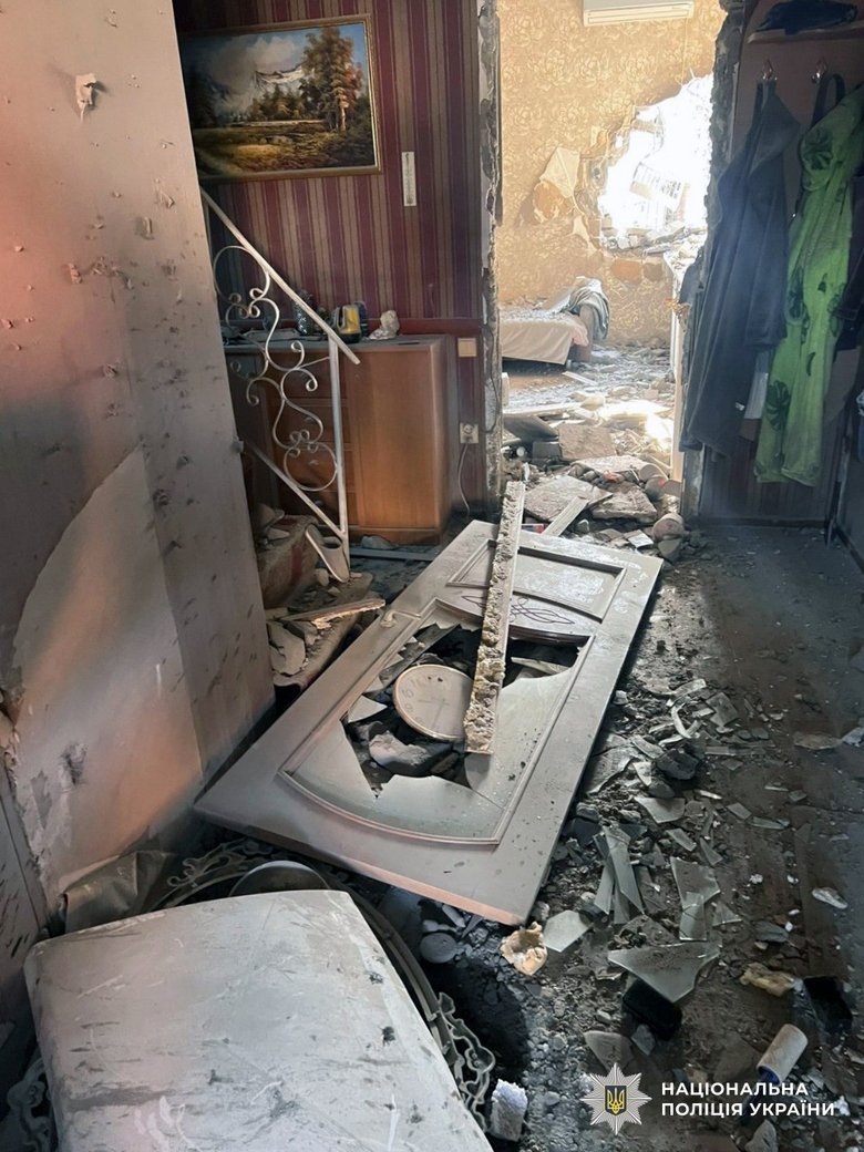 Последствия вражеских обстрелов Херсонской области