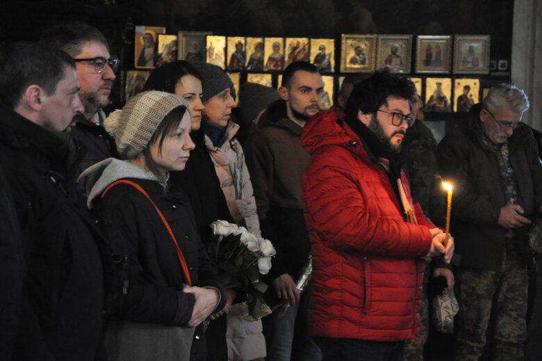 Із колишнім речником Правого сектору Артемом Скоропадським попрощалися у Києві 01