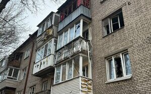 Several fires broke out in Dnipro.