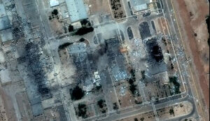 Iran’s nuclear sites after U.S. airstrikes. SATELLITE IMAGES