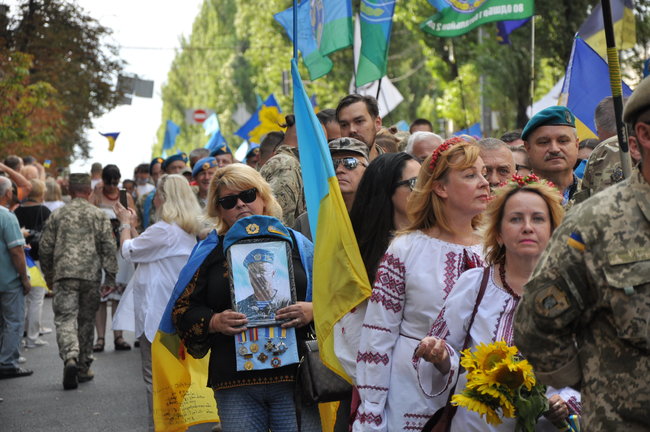 Марш захисників України відбувся в центрі Києва 100