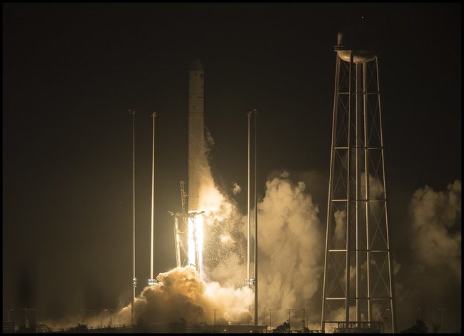 На МКС запустили разработанную в Украине ракету-носитель Antares 01