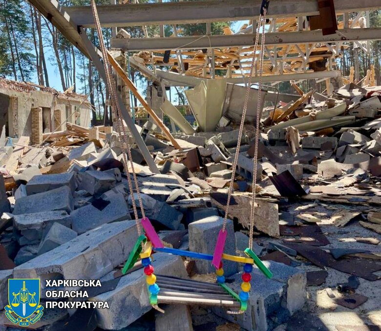 Наслідки ракетного удару по Балаклії