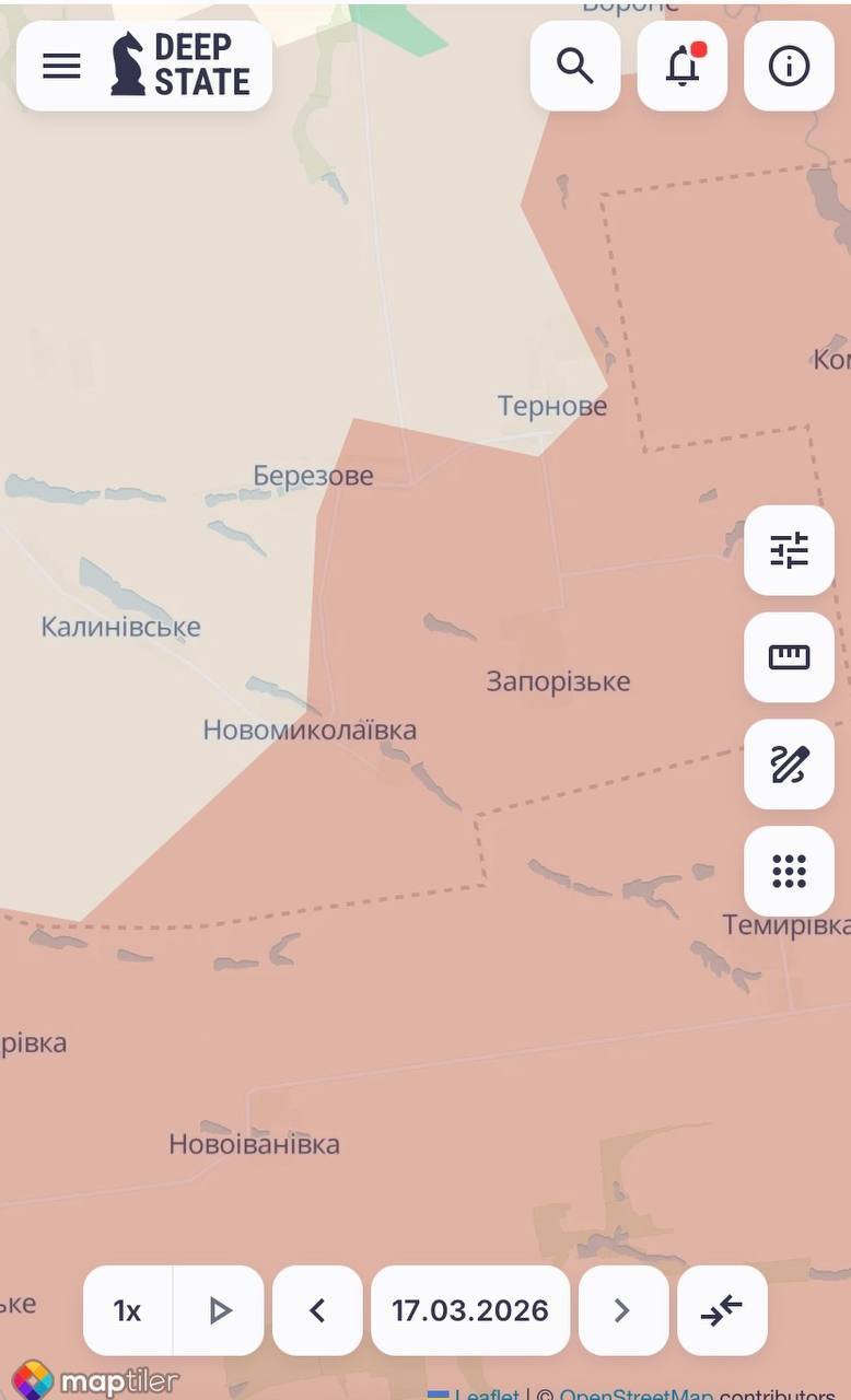 ЗСУ відновили позиції біля Березового