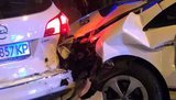 Погоня поліції за порушником у Харкові закінчилася потрійною ДТП, постраждало двоє патрульних
