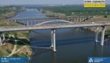 Мінінфаструктури планує в серпні повністю завершити будівництво комплексу мостів у Запоріжжі