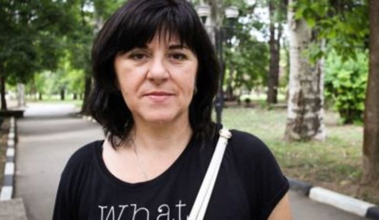 "Комунікації з ОП немає взагалі. Ми виходили на акцію. Сподівалися, що вийде сам президент, але ніхто не вийшов", - дружина кремлівського політв'язня Захтея Оксана. ВIДЕО