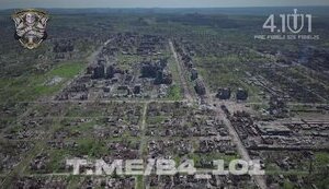 Ruins instead of city: footage of destroyed Toretsk in Donetsk region from 101st Brigade. VIDEO
