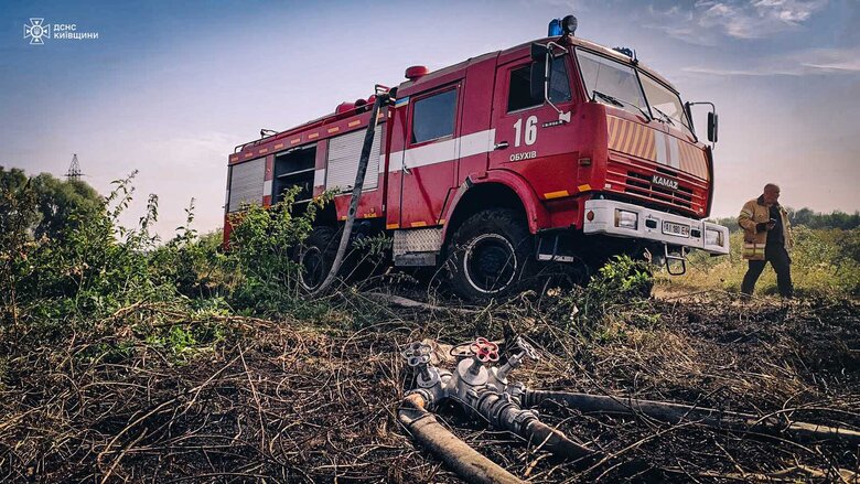 На Київщині горять торф'яники: У Києві забруднено повітря
