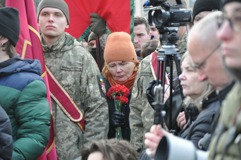 Із чотирма бійцями диверсійної групи Братства, які загинули на Брянщині в грудні 2022 року, попрощалися у Києві 24