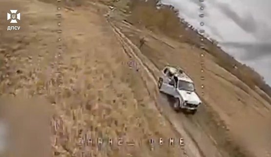 Прикордонники знищили склад ПММ і антени окупантів