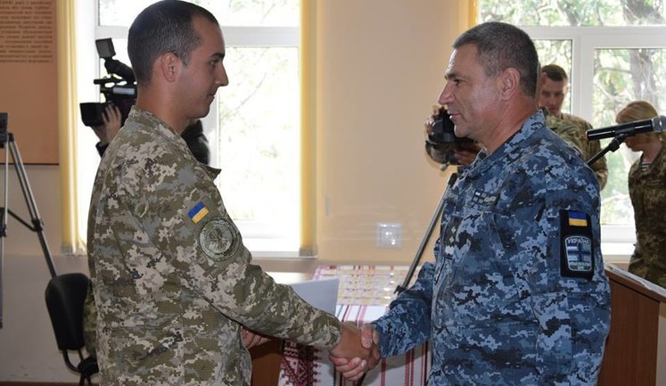 Первый выпуск по стандартам НАТО в центре подготовки сержантского состава ВМС Украины состоялся в Николаеве. ФОТО