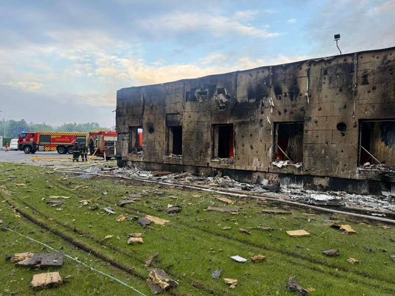 Consequences of the attack on the Kyiv region