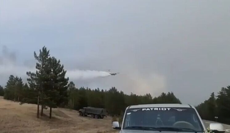 В российском Забайкалье загорелись военные склады. ВИДЕО