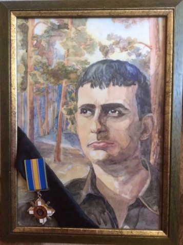 картина березовий