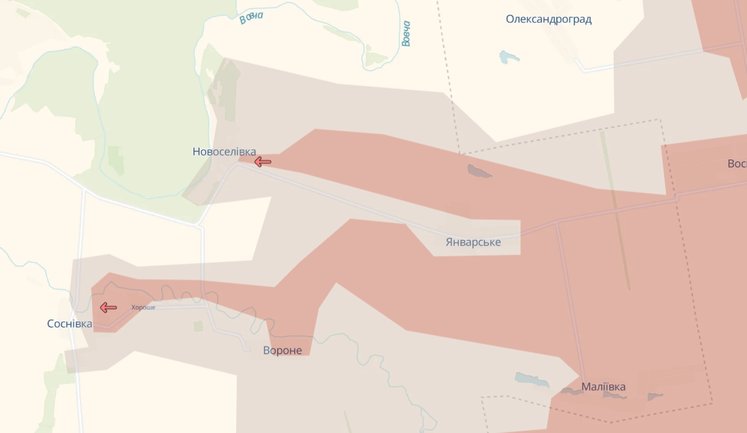 Russian forces have advanced in Dnipropetrovsk region - DeepState. MAP