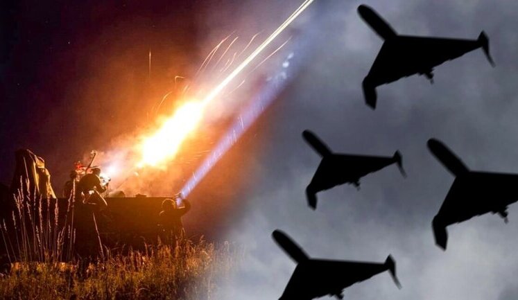 "Атака с большой высоты": Воздушные силы об особенностях ночного налета "Шахедов"