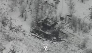 Бойова робота у люті морози: артилеристи 44 бригади нищать ворожі гармати. ВIДЕО