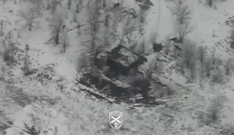 Бойова робота у люті морози: артилеристи 44 бригади нищать ворожі гармати. ВIДЕО