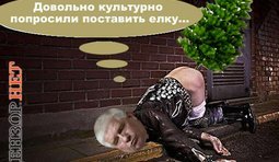 А ведь мы всеголишь хотели поставить ёлку...