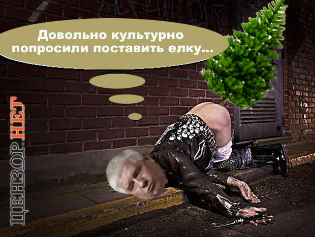 А ведь мы всеголишь хотели поставить ёлку...