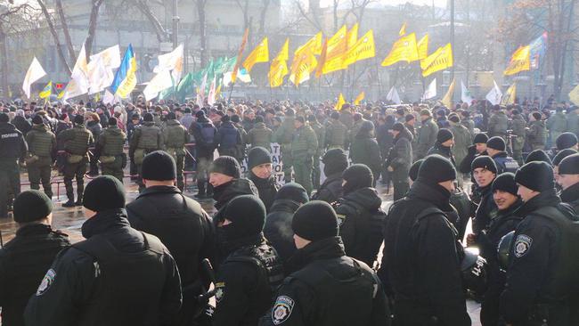 киев,нбу,протест,рада,полиция,нацбанк