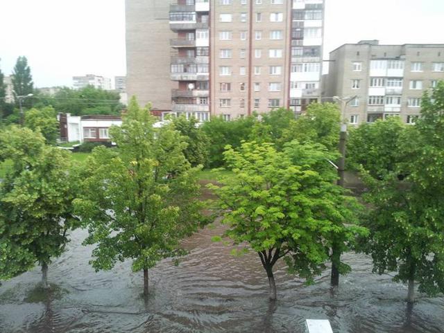 потоп луцк дождь ливень